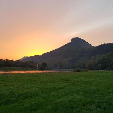 Ferienwohnungen "Gruendelrast" Prossen Exterior foto